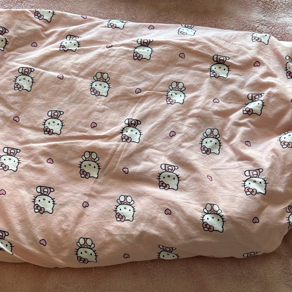 Hello Kitty by Sanrio Kids Pink Pajamas with Cute Print - Picture 2 of 4